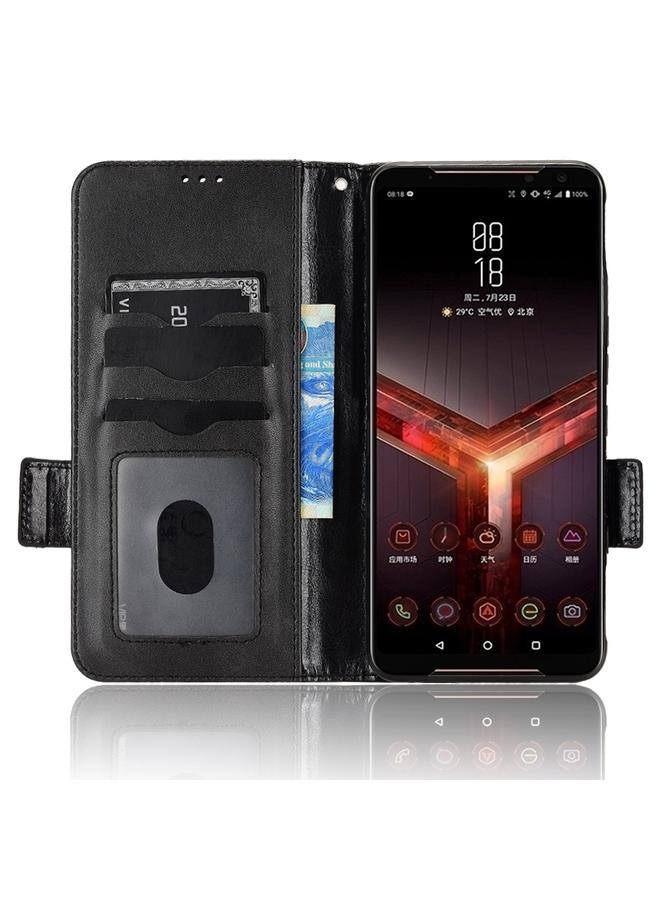 اس-توب جراب هاتف Asus ROG Phone II المصنوع من الجلد بتصميم مثلث متماثل - Image 4