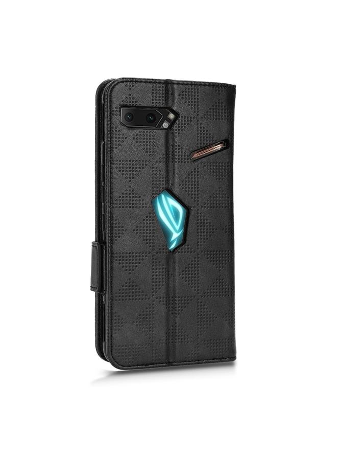 اس-توب جراب هاتف Asus ROG Phone II المصنوع من الجلد بتصميم مثلث متماثل - Image 3