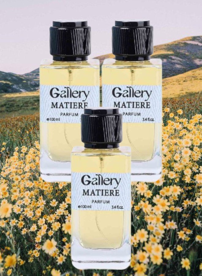 Gallery 3 Pieces Gallery Matiere Perfume 100ML - Image 1