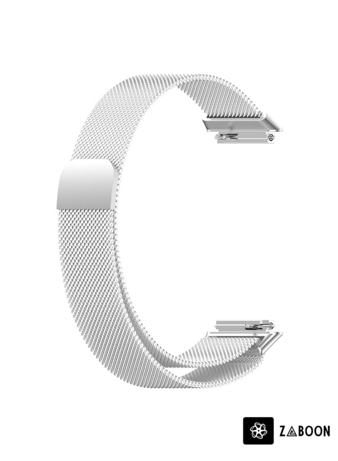 Zaboon Huawei Band 7 / 7 NFC Milan Metal Magnetic Watch Band - Image 4