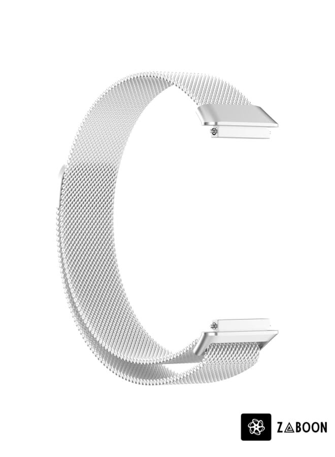 Zaboon Huawei Band 7 / 7 NFC Milan Metal Magnetic Watch Band - Image 3