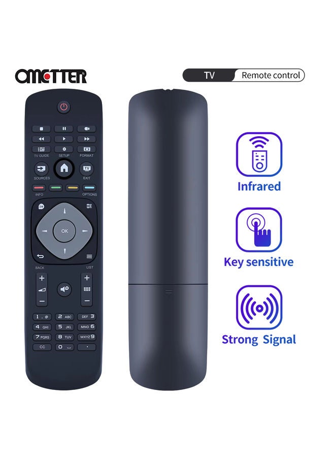 OMETTER New For PHILIPS TV Remote Control 398GR08BEPHN0006CR 50PFT4309 - Image 1