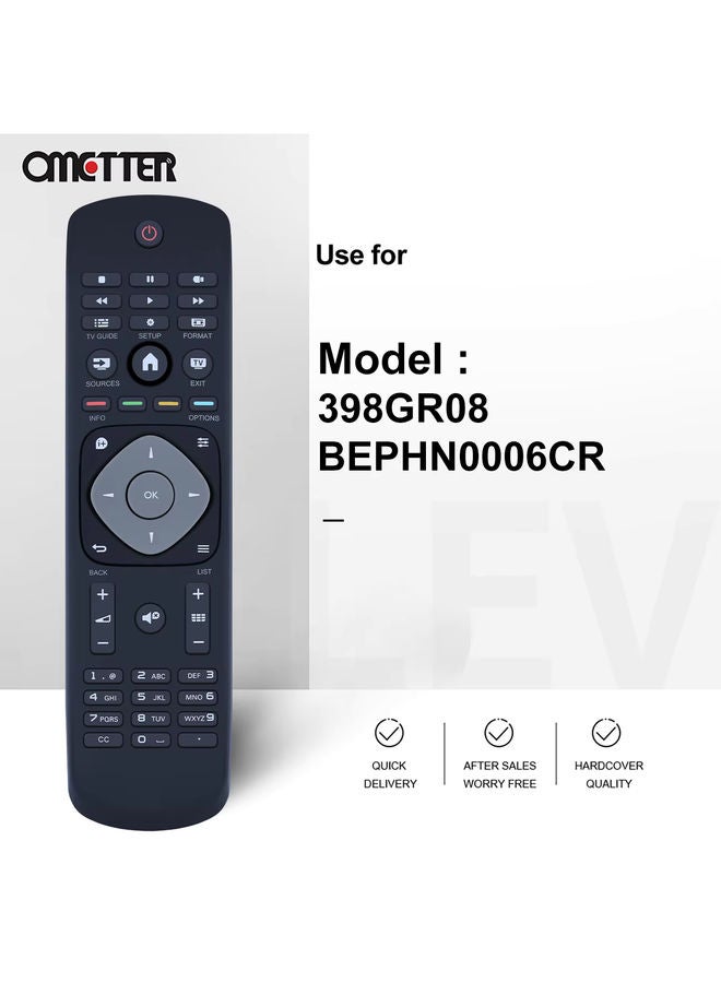 OMETTER New For PHILIPS TV Remote Control 398GR08BEPHN0006CR 50PFT4309 - Image 2