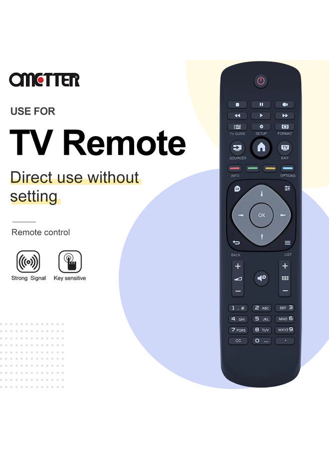 OMETTER New For PHILIPS TV Remote Control 398GR08BEPHN0006CR 50PFT4309 - Image 5