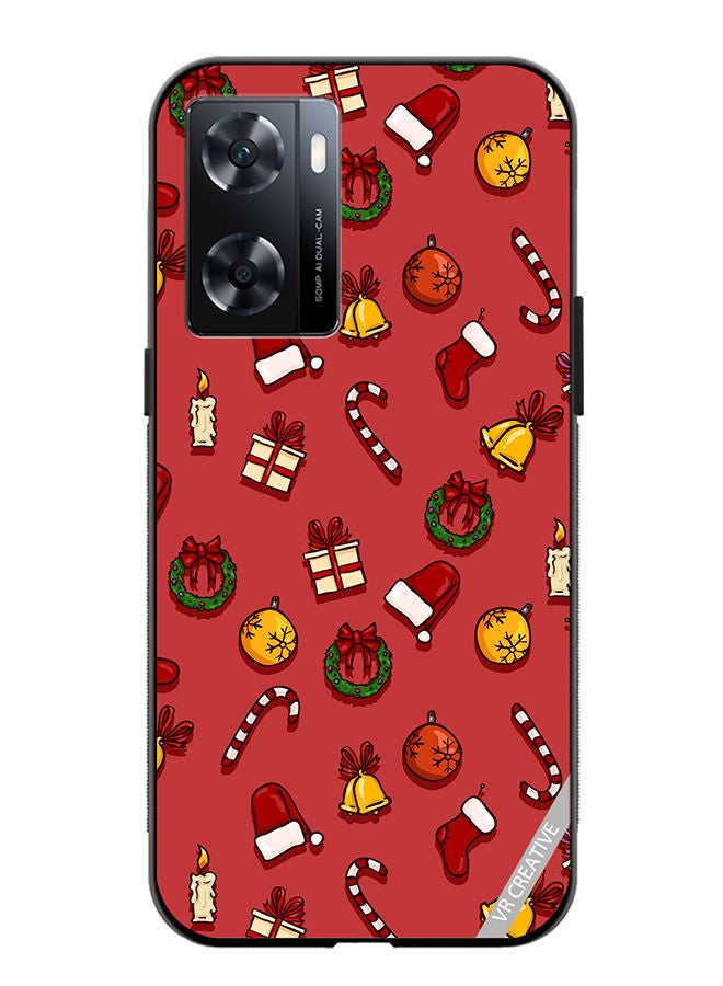 VR CREATIVE Protective Case Cover For OnePlus Nord N20 SE Christmas Symbols Design Multicolour - Image 1