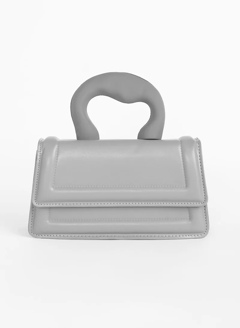 Haute Sauce The Caldera Frost Hand Bag - Icy Blue