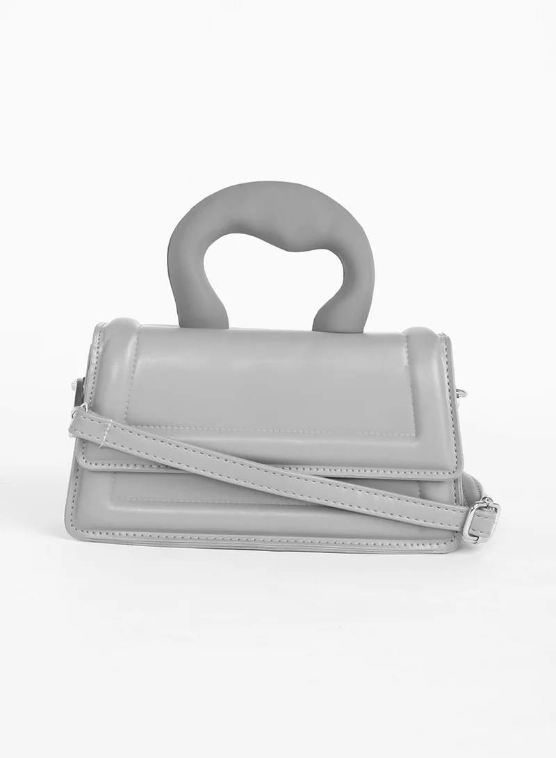 Haute Sauce The Caldera Frost Hand Bag - Icy Blue