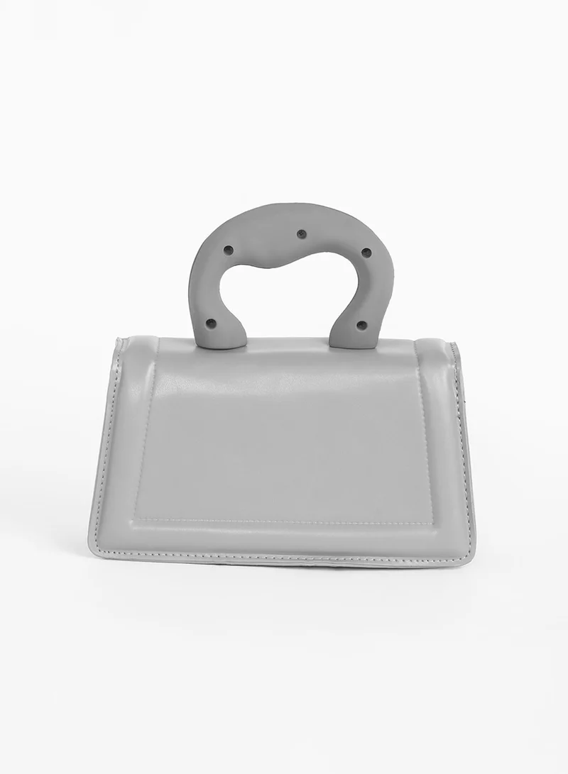 Haute Sauce The Caldera Frost Hand Bag - Icy Blue