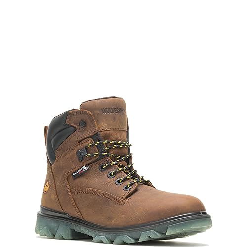 Wolverine Men's I-90 Waterproof Composite-Toe 6" Boot, Sudan Brown, 12 Extra Wide US - Image 2