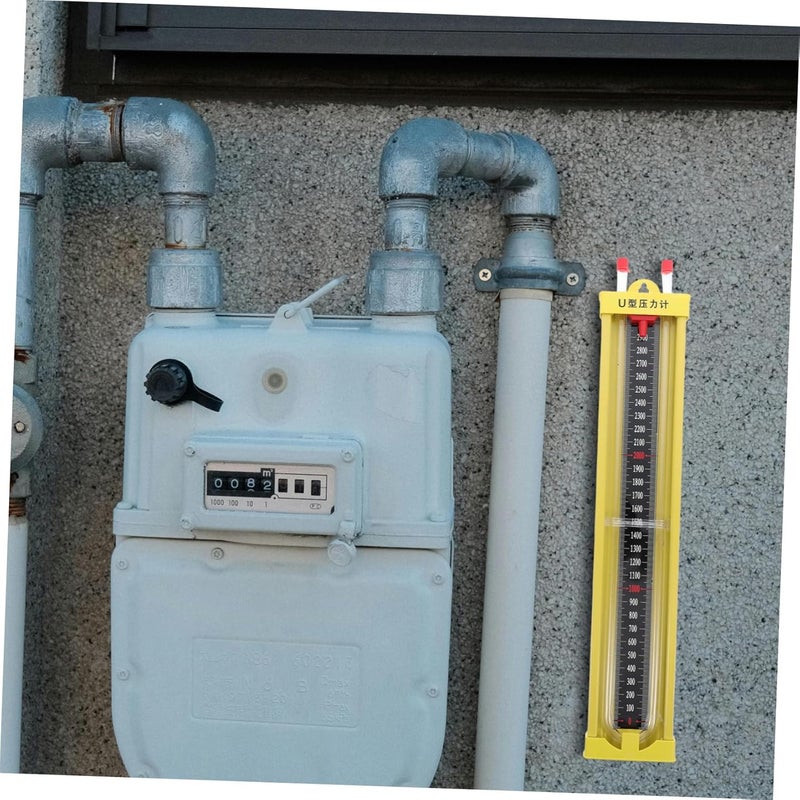 U Shaped Manometer High Precision Differential Pressure Gauge For Water Natural Gas Testing - Image 5
