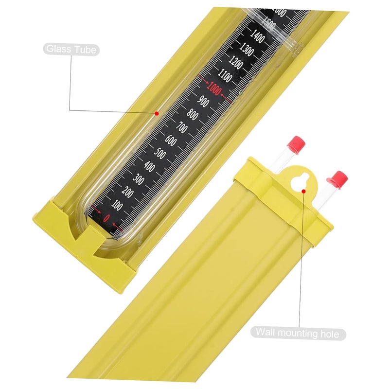 U Shaped Manometer High Precision Differential Pressure Gauge For Water Natural Gas Testing - Image 4