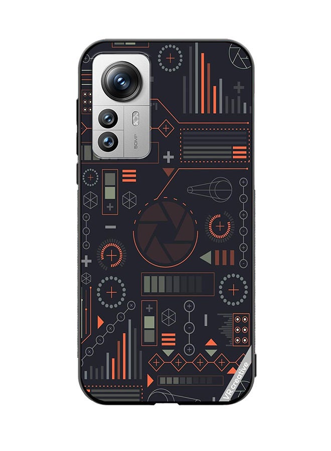 VR CREATIVE Protective Case Cover For Xiaomi 12X Multicolur Design Multicolour - Image 1