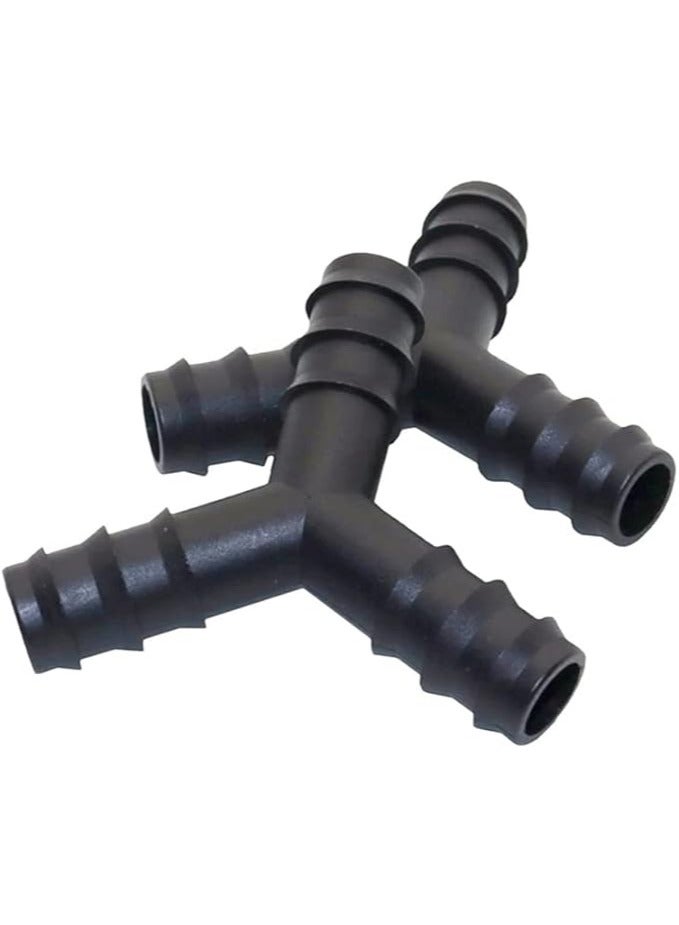 RACO RACO 3 Way Hose connector Garden 16mm. Water Quick Coupling Homebrew Agriculture Drip Irrigation Fittings, Water Splitter Drip Irrigation Fittings Connector Pack of 10  - Image 1
