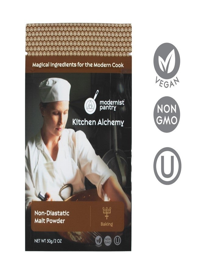 Modernist Pantry Non-Diastatic Barley Malt Powder ⊘ Non-GMO Vegan OU Kosher Certified - 50g/2oz - Image 2