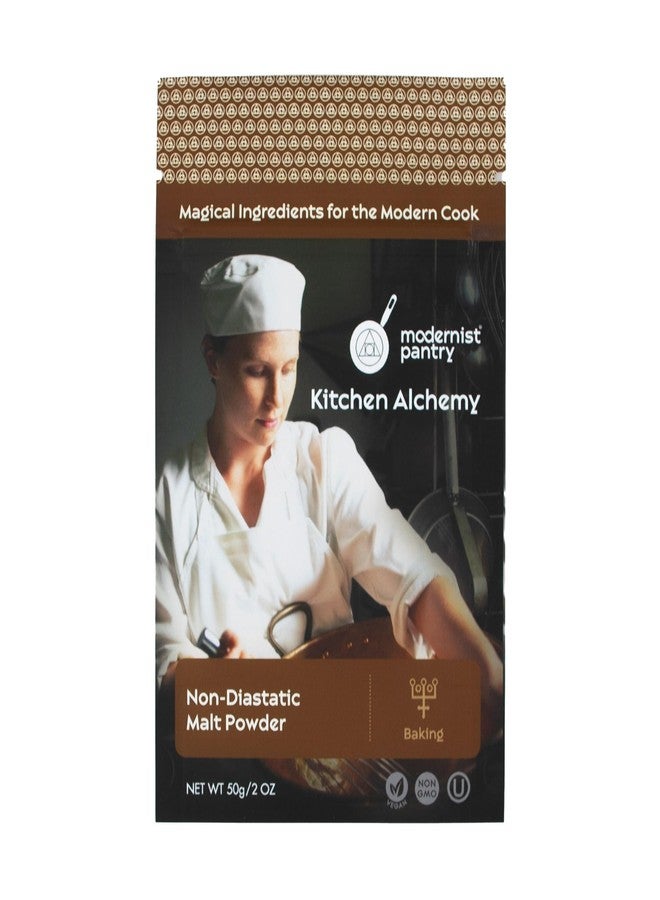 Modernist Pantry Non-Diastatic Barley Malt Powder ⊘ Non-GMO Vegan OU Kosher Certified - 50g/2oz - Image 1
