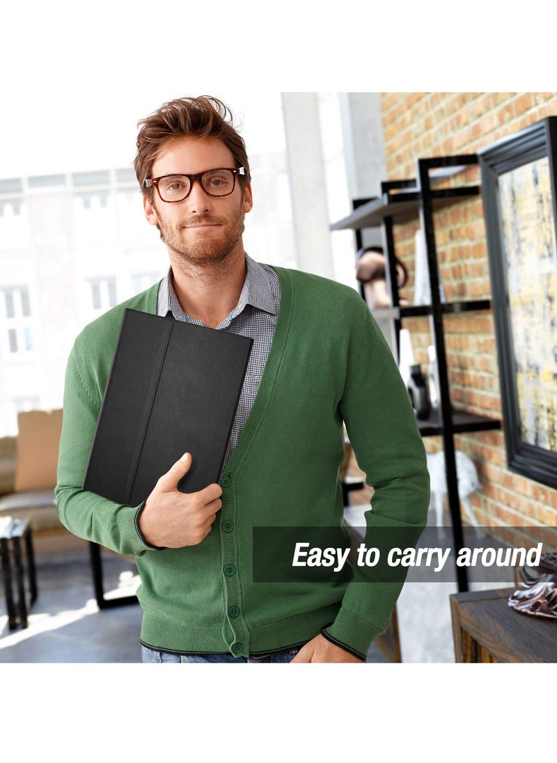 Procases - Keyboard Case for Surface Pro 7 Plus 12.3 Inch Tablet Slim Light Smart Cover with Magnetically Detachable Wireless Keyboard Black - Image 1