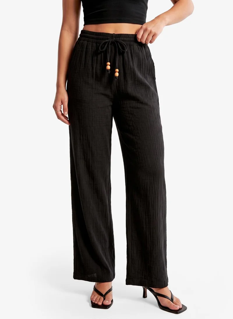Only  Onlnele  Wide Leg Pants for Women | Best Price UAE