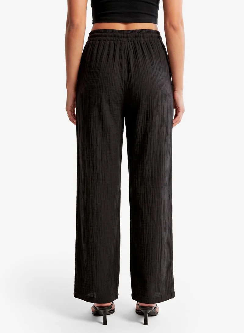 Only  Onlnele  Wide Leg Pants for Women | Best Price UAE