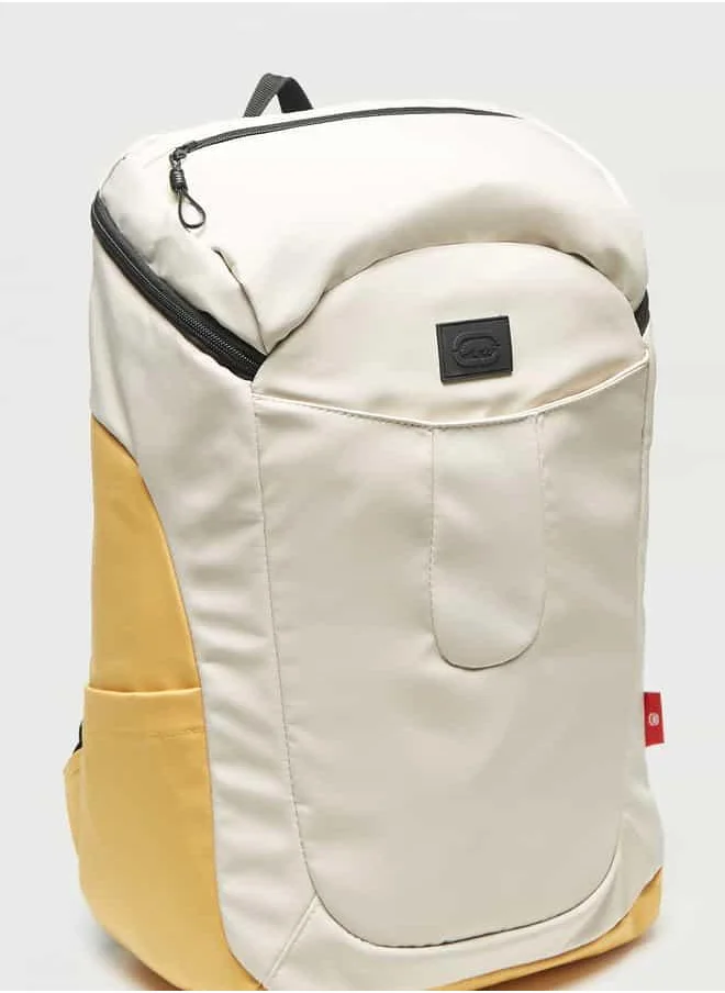 إيكو يو إن إل تي دي. Ecko Colourblock Backpack with Adjustable Shoulder Straps and Zip Closure