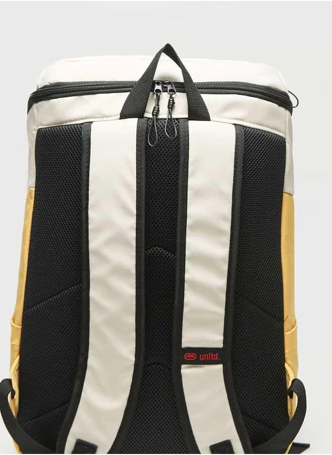 إيكو يو إن إل تي دي. Ecko Colourblock Backpack with Adjustable Shoulder Straps and Zip Closure