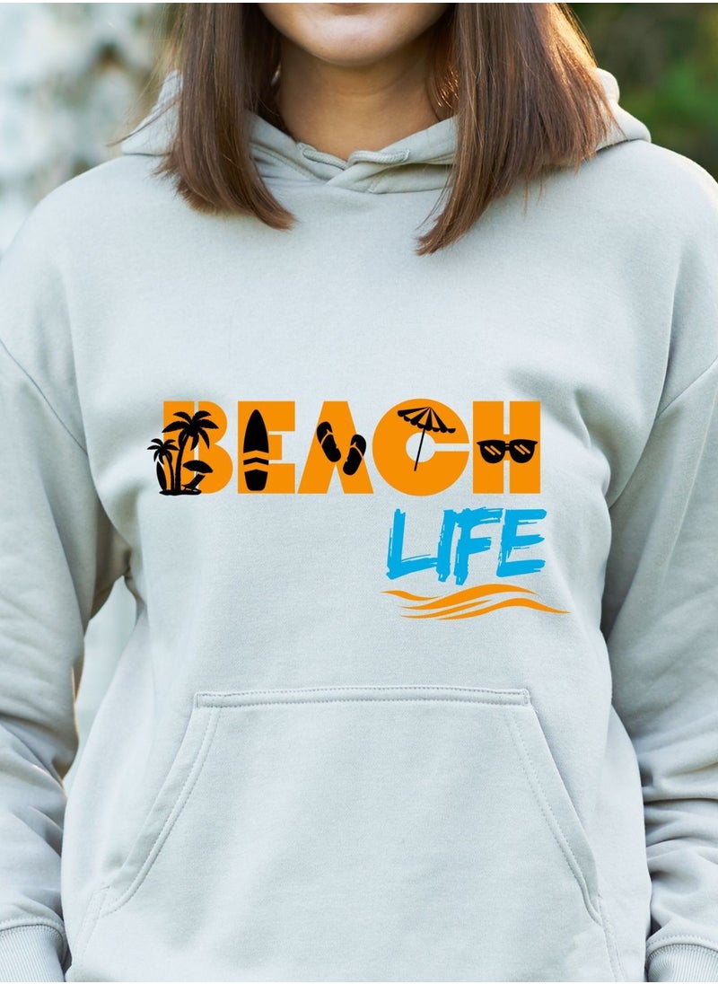 noT. noT. Men’s/Women’s Pullover Hooded Sweatshirt Cozy Warm and Comfortable Fleece Hoodie Sweatshirt - Perfect for Layering in UAE's Climate Light Lightweight Soft Breathable Unisex  - Image 3