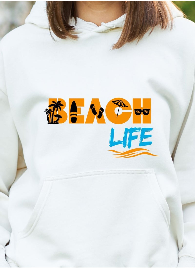 noT. noT. Men’s/Women’s Pullover Hooded Sweatshirt Cozy Warm and Comfortable Fleece Hoodie Sweatshirt - Perfect for Layering in UAE's Climate Light Lightweight Soft Breathable Unisex  - Image 2