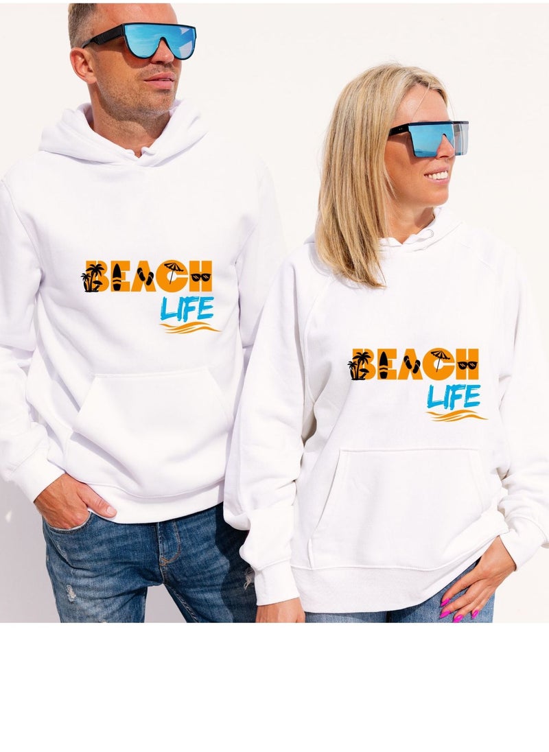 noT. noT. Men’s/Women’s Pullover Hooded Sweatshirt Cozy Warm and Comfortable Fleece Hoodie Sweatshirt - Perfect for Layering in UAE's Climate Light Lightweight Soft Breathable Unisex  - Image 1