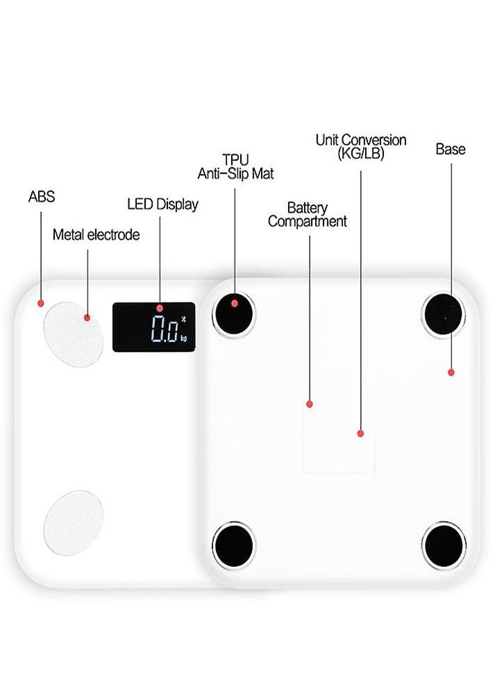Generic Bluetooth Body Smart Electronic Weights Scale For Smart Home And Bathroom  - Image 3