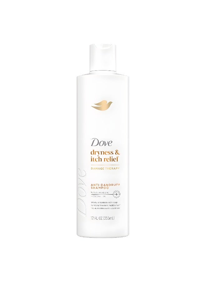 Dove dryness & itch relief DAMAGE THERAPY ANTI-DANDRUFF SHAMPOO 355mL - Image 2