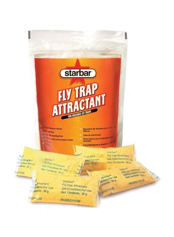 Starbar Fly Trap Attractant Refill For Reusable Fly Traps, 8-30g