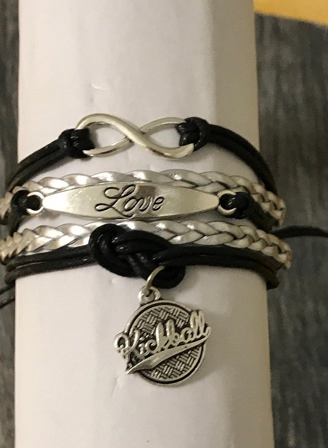 Infinity Collection Kickball Infinity Charm Bracelet, Kick Ball Gifts for Players, Teams and Coaches - Image 4