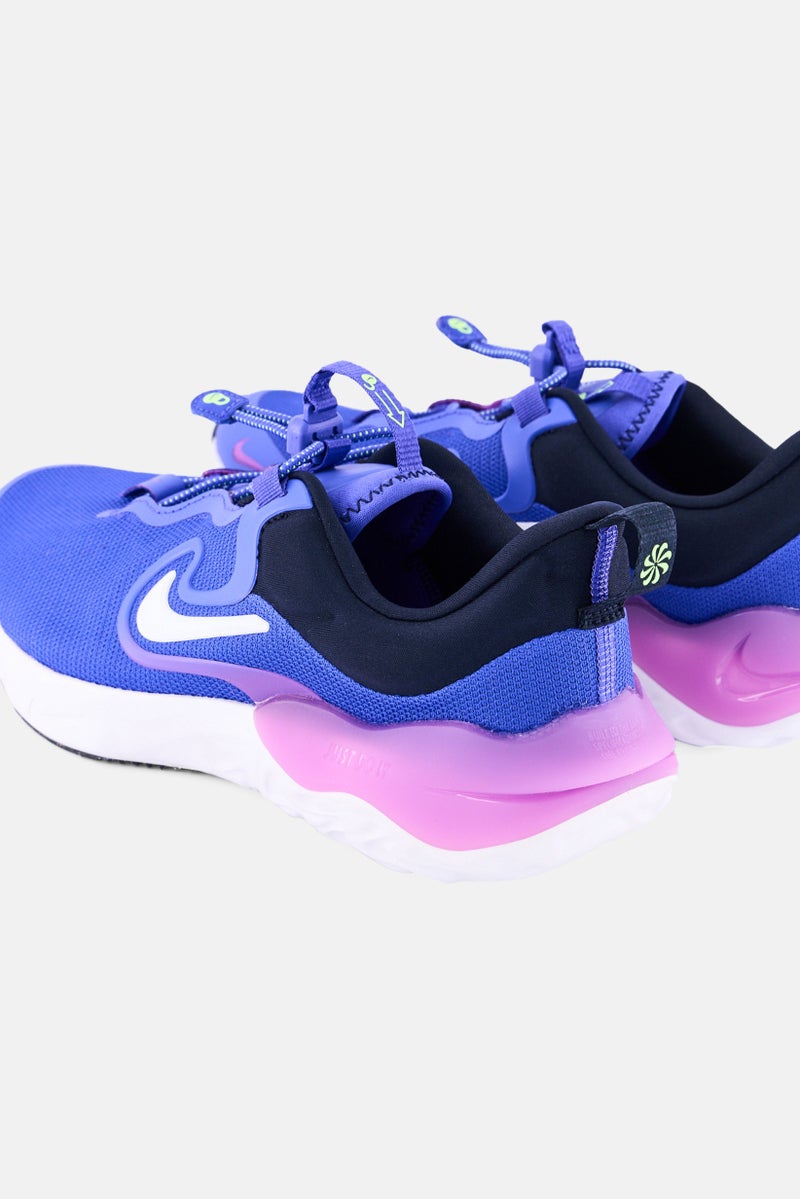 Nike Men Run Flow Lace Up Running Shoes, Multicolor  - Image 2