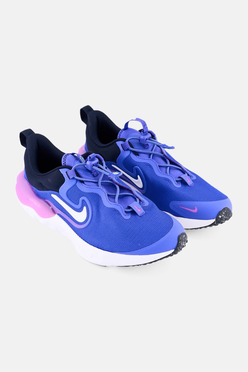 Nike Men Run Flow Lace Up Running Shoes, Multicolor  - Image 1