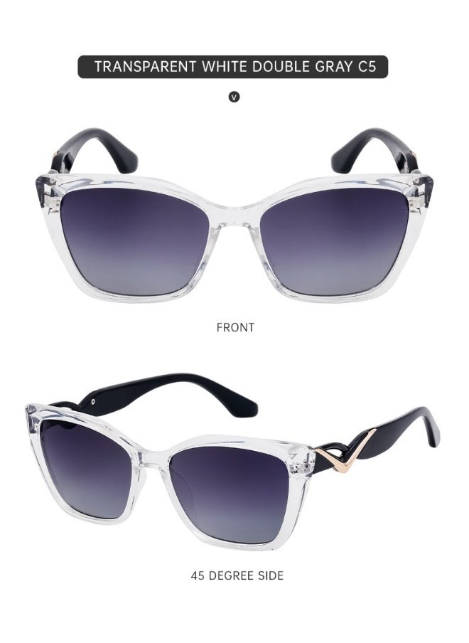 xozgdovg - Women's Oversized Sunglasses - Image 1