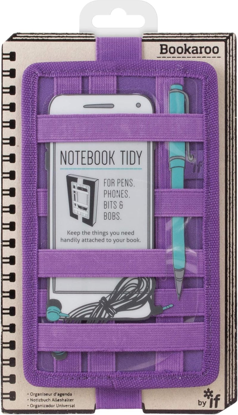 IF Bookaroo Notebook Tidy, Purple - Image 1