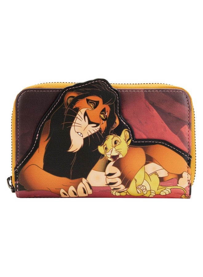 Loungefly Disney Lion King Villains Scene Scar Zip Around Wallet - Image 1