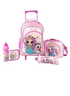 Little Princess 5-in-1 Value Set Trolley Bag with Accessory