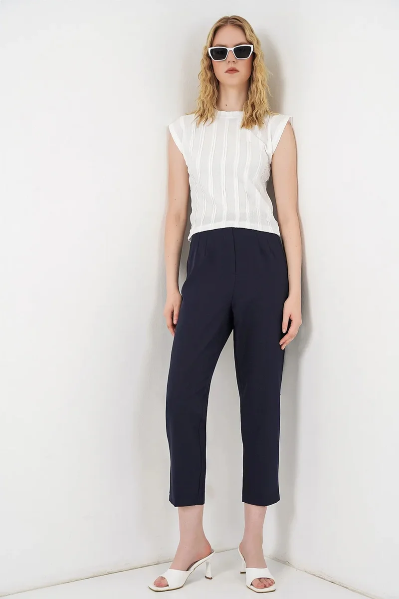 بيغ دارت BDART Textured Ribbed Pull-On Blouse