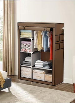Roman Gifts Portable Wardrobe Clothes Storage Organizer Fabric Wardrobe For Clothing  - Image 2