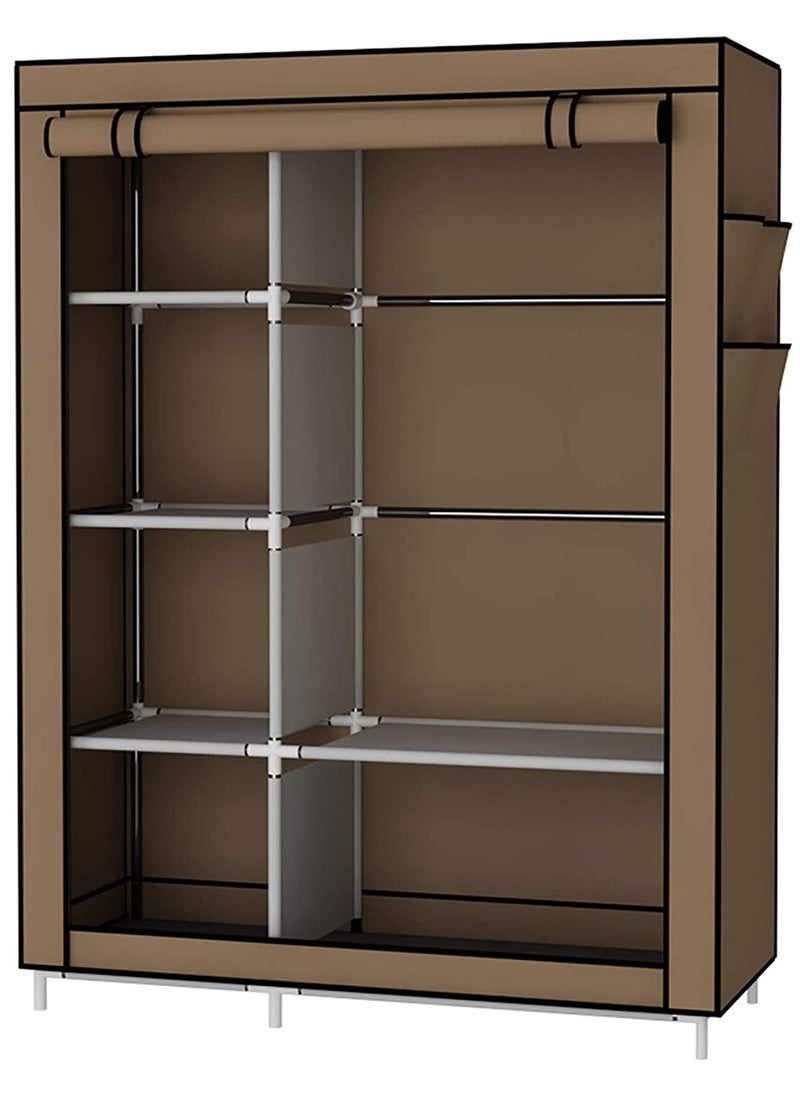 Roman Gifts - Portable Wardrobe Clothes Storage Organizer Fabric Wardrobe For Clothing - Image 1