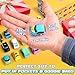 Fajiabao 18 PCS Toy Cars for Toddlers Mini Pull Back Cars Trucks Pinata Stuffers for Kids Party Favors for Kids 35 Classroom Prizes Basket Bulk Goodie Bag Treasure Box for 2 3 4 5 6 Boys Girls - Image 3