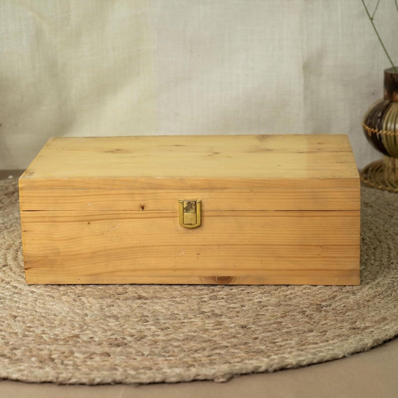 JUNSU CRAFT RA JUNSU CRAFT Pine Wood Essential Oil Storage Box Holds 50 Bottles for for 51015ml Homeopathic Medicine Organizer Travel Case Bamboo Display Presentation Box for Aromatherapy Bottles Remedies - Image 5