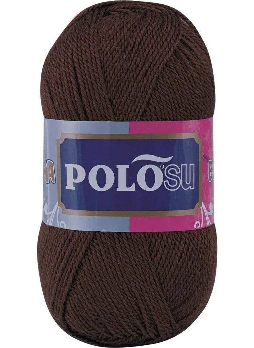 ناكو New Sm Slipper Hand Knitting Yarn Dark Brown 382