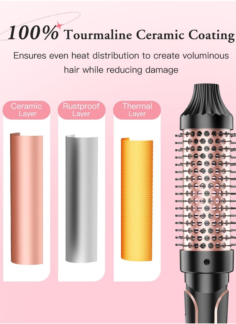 Joshberg Curling Wand Set, 5-IN-1 Hair Curling Iron Set, Professional Curling Wand Set, Instant Heat Up Hair Curler with 5 Interchangeable Ceramic Barrels (10-38mm), Include Heat Resistant Glove  - Image 4