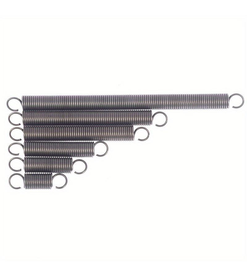 Extension Tension Spring Hook 1.0x8x30mm Wire Diameter Expansion Springs - Image 4