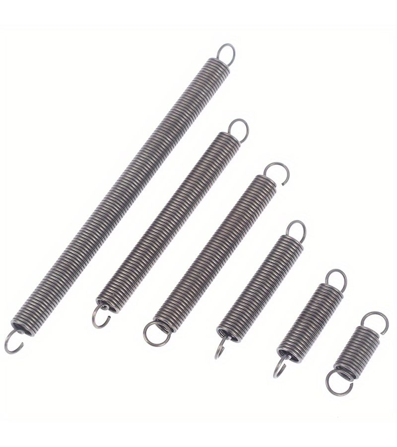 Extension Tension Spring Hook 1.0x8x30mm Wire Diameter Expansion Springs - Image 2