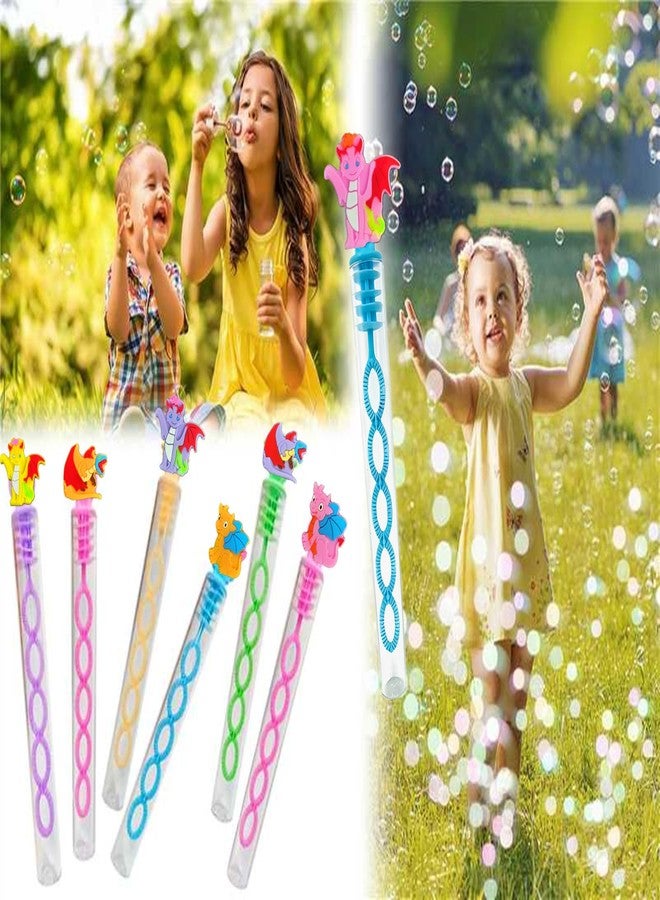 HOZKEAP 24 Packs Bulk Mini Funny Dragons Shape Bubble Wands, Boys and Girls Holiday Party Favors Student Summer Party Supply - Image 3