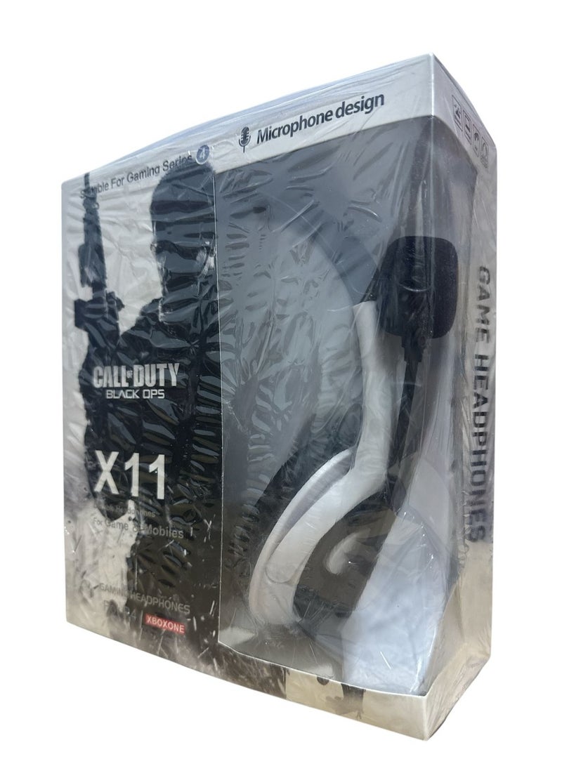 Black Ops gaming headphone with microphone 3.5mm  pure voice - Image 2