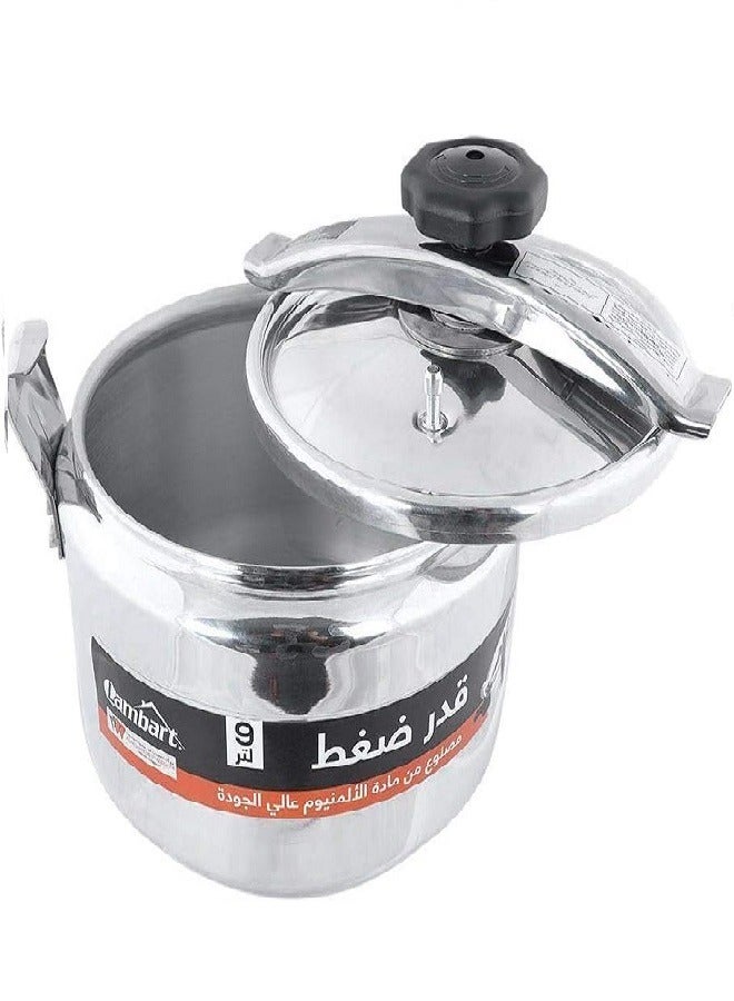 Lambart Aluminum Pressure Cooker 9 L - Image 2