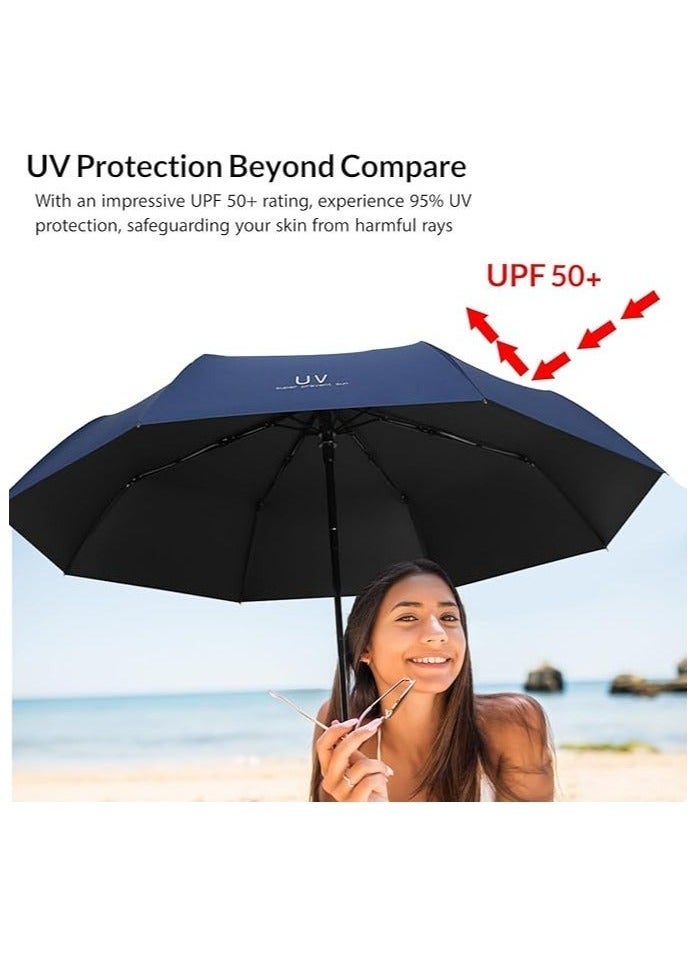 UV Foldable Umbrella for Winter, Summer and Sun Protection with UPF 50+, Automatic Open/Close Function – For Rainy Day, Summer - pzsku/Z17042B4F161A1C0B8936Z/45/_/1724818188/65c0adbd-3a5f-4fba-a788-587ce033e121